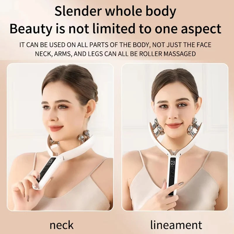 RF & EMS Microcurrent Face Slimming Roller - product photo 2