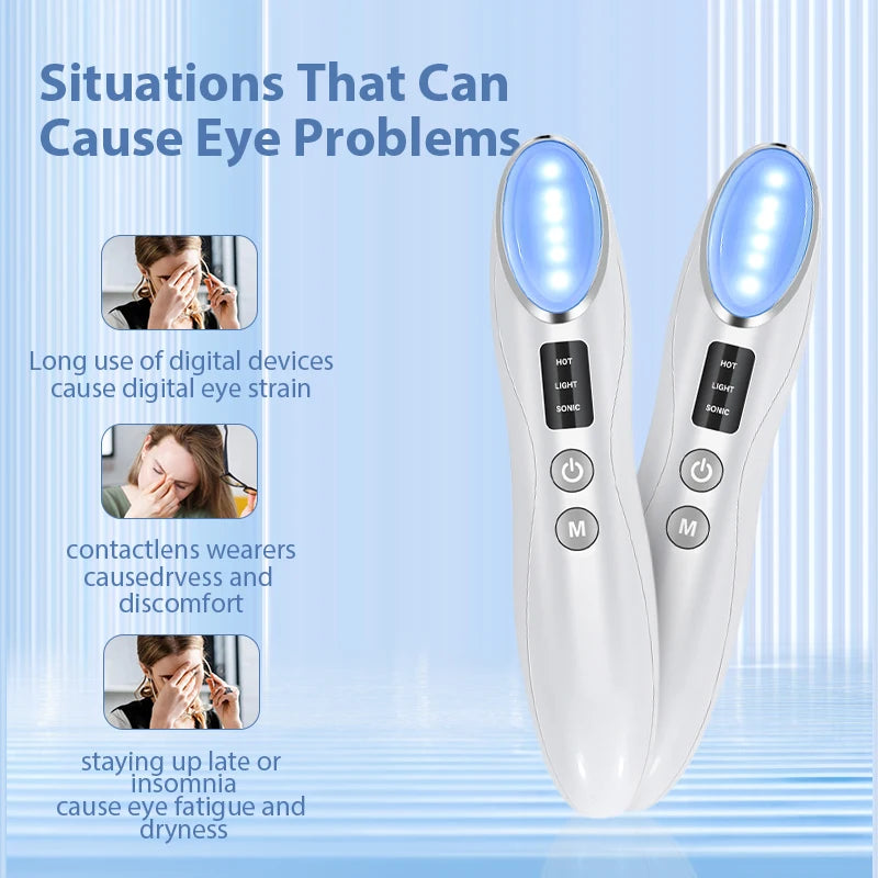 3-in-1 LED Eye Massager Wand - product photo 2