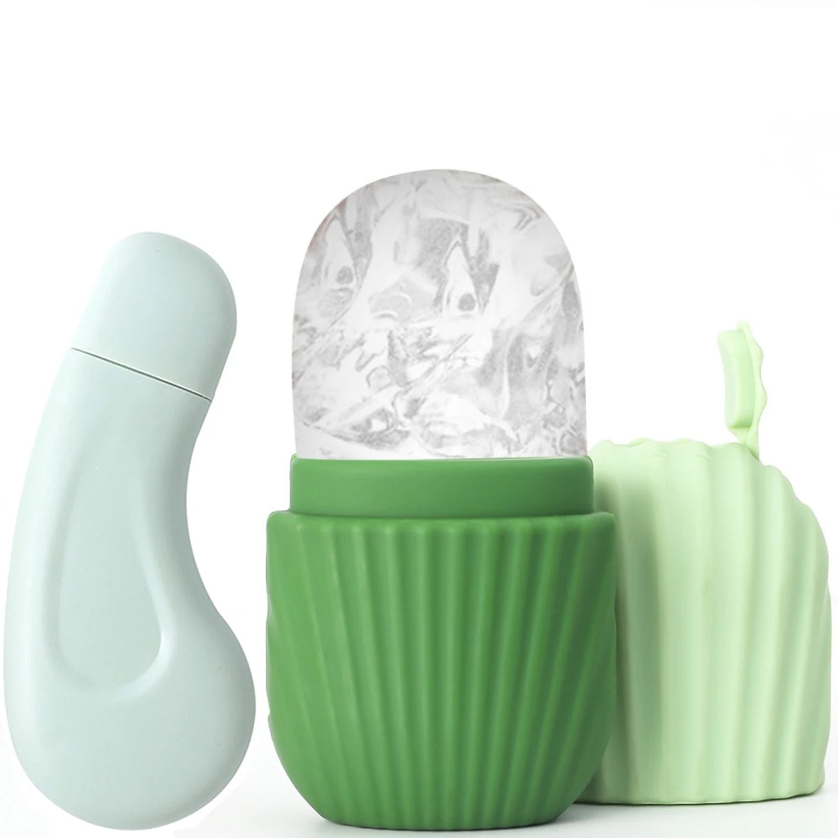 Facial Ice Roller & Cooling Mold Set