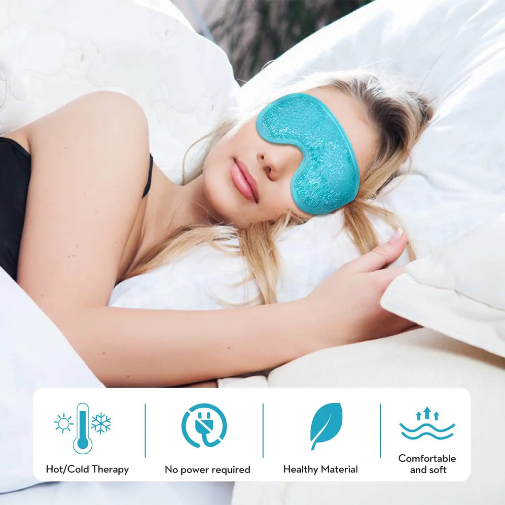 Reusable Cooling Gel Eye Mask | Arctic Glow Beauty Supply