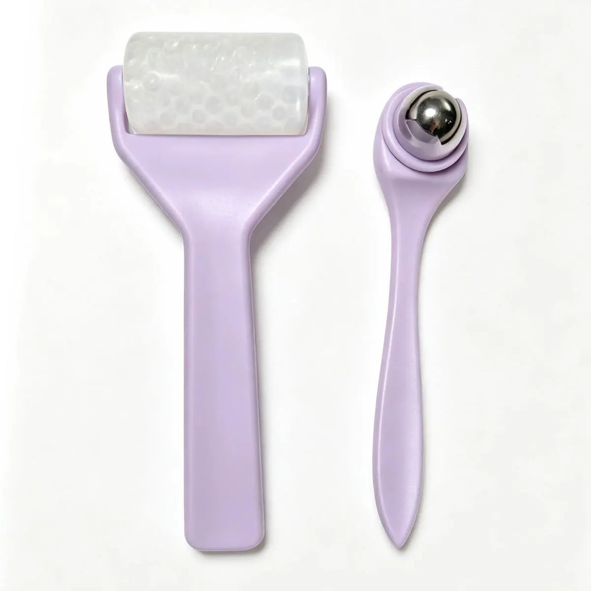Stainless Steel Ice Roller & Eye Massage Stick Set