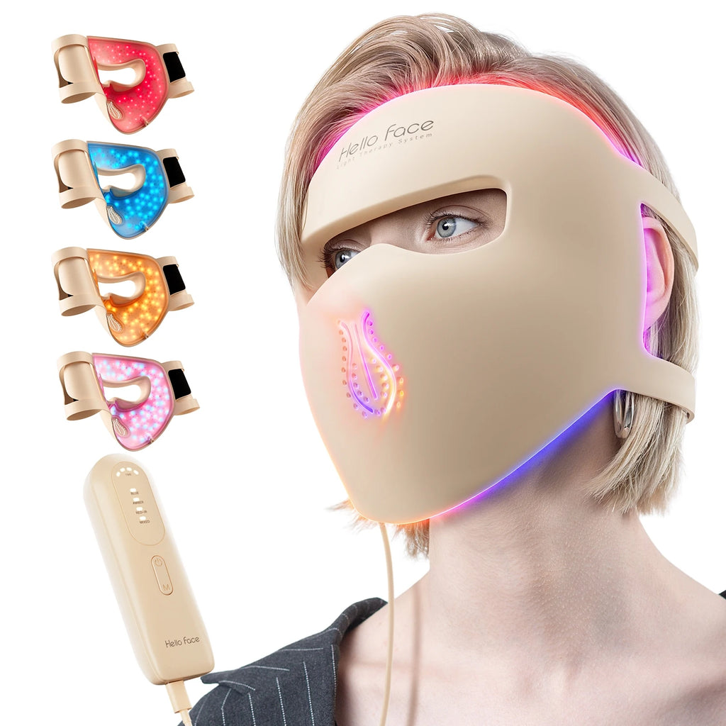 M300 4D LED Light Therapy Face & Neck Mask - product photo 4