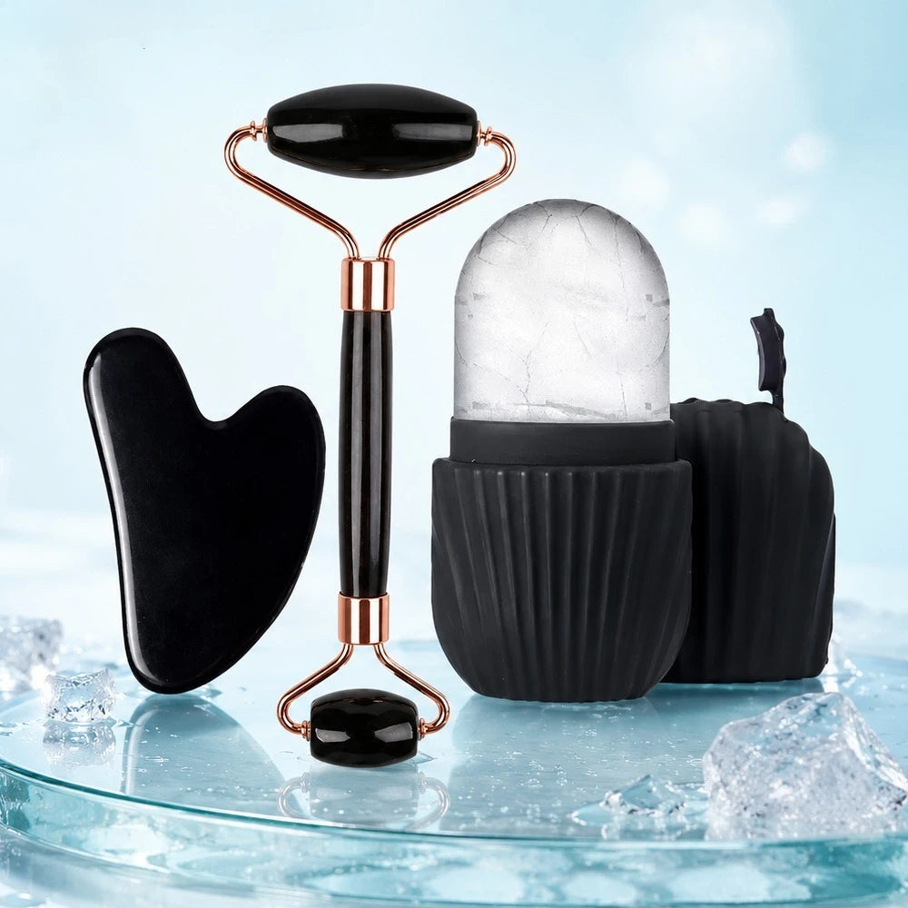 Ice Roller & Gua Sha Board Facial Kit - product photo 5
