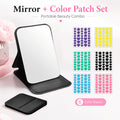 Foldable Tabletop Mirror & Pimple Patch Set | Arctic Glow Beauty Supply