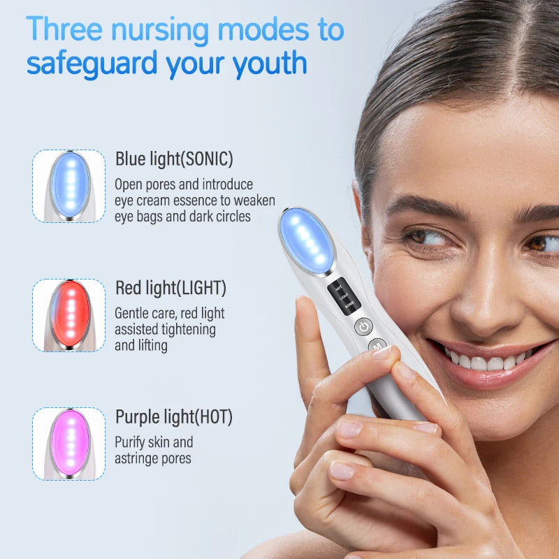 3-in-1 LED Eye Massager Wand - product photo 3
