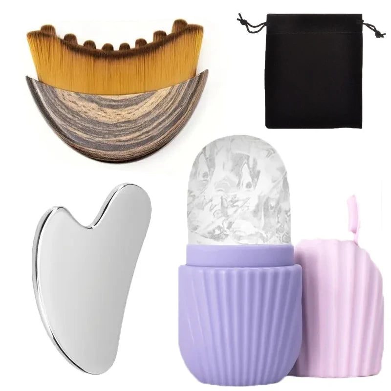 Stainless Steel Gua Sha & Lymphatic Drainage Tool Set - product photo 13