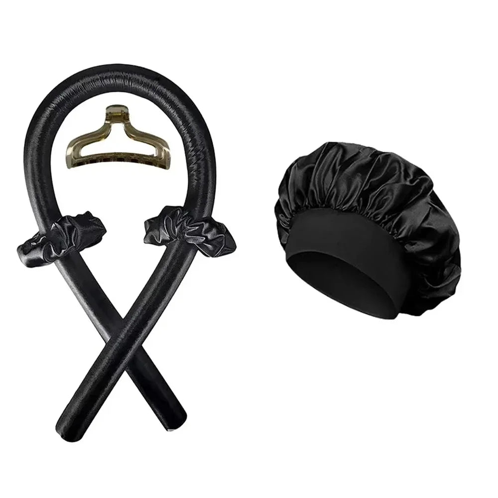 Silk Sleep & Spa Gift Set — Eye Mask, Bonnet & Hair Clip