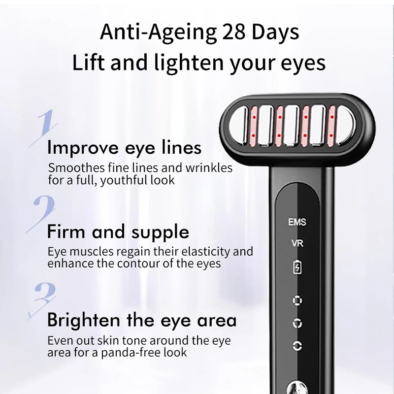 Red Light Eye & Neck Massager Wand - product photo 5