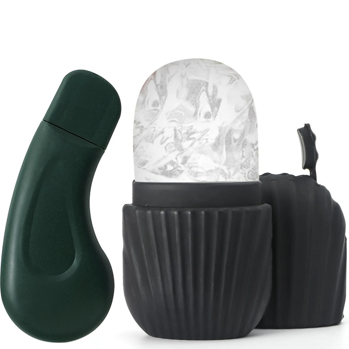 Facial Ice Roller & Cooling Mold Set