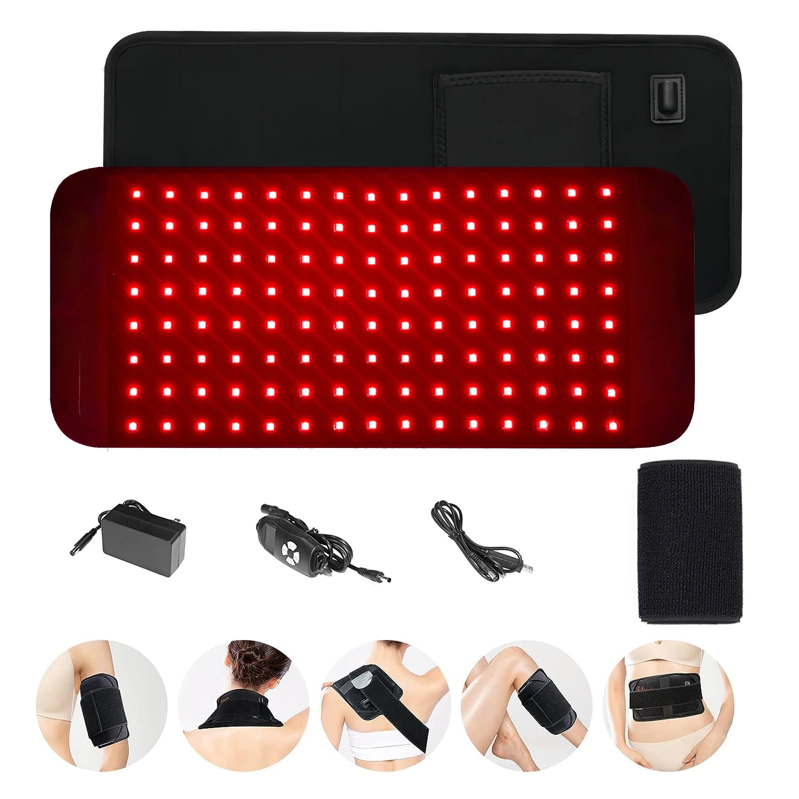 Red & Infrared Light Therapy Pad for Face and Body | Arctic Glow Beauty Supply