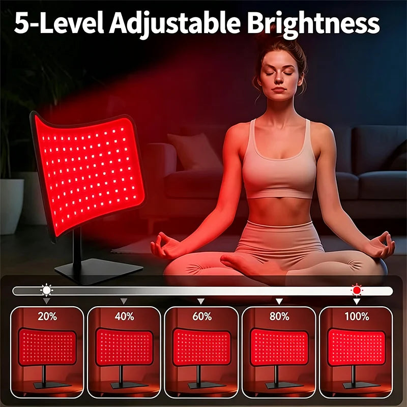 120-LED Red & Infrared Light Therapy Panel | Arctic Glow Beauty Supply