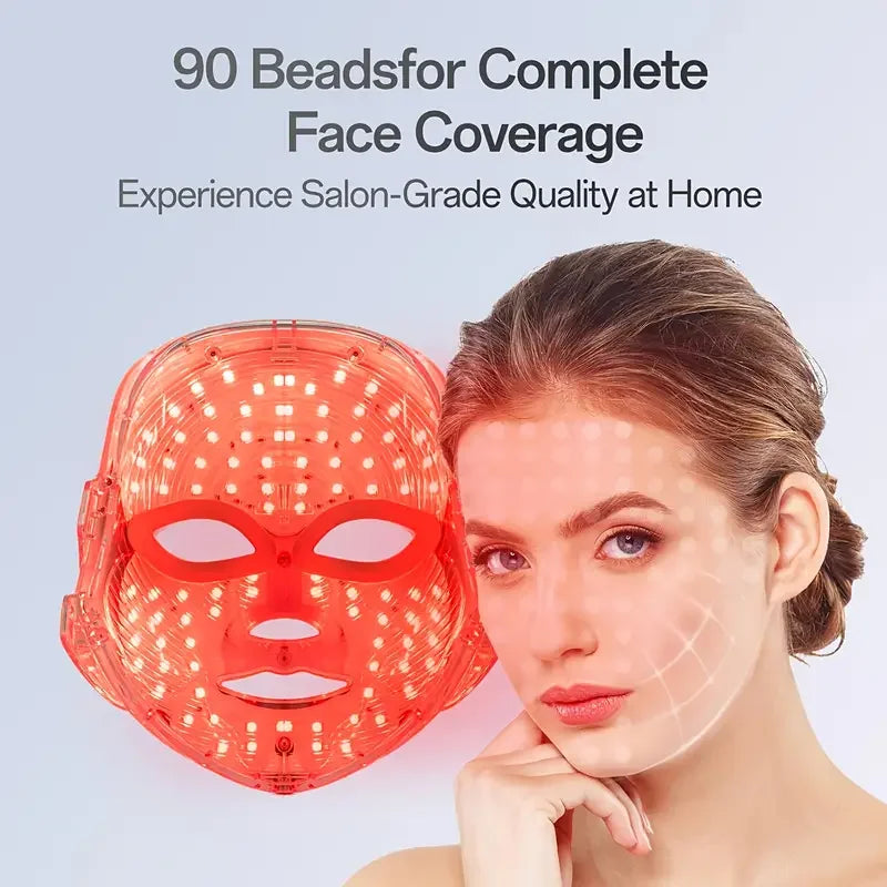 7-Color LED Photon Facial Mask - product photo 6