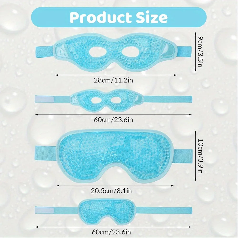 Hot & Cold Gel Eye Mask Set (2-Pack) - product photo 9