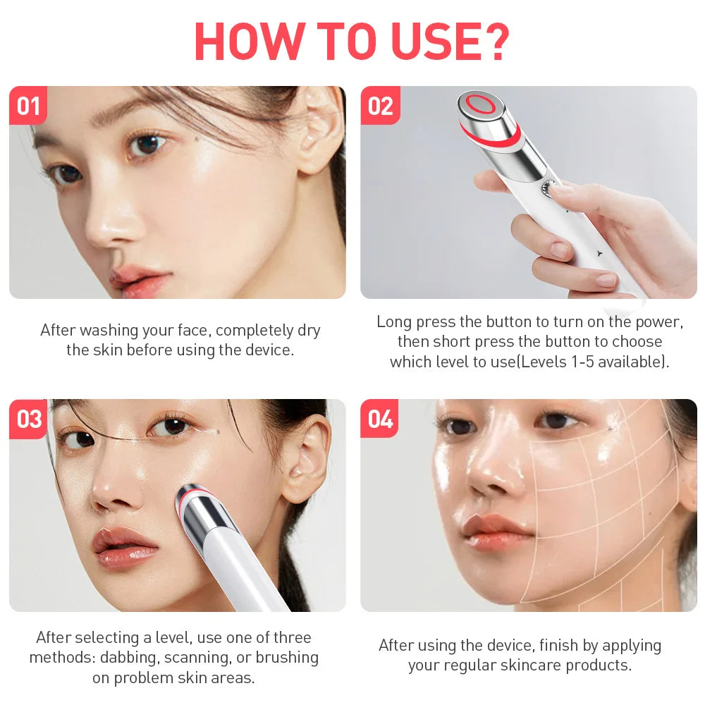 Microcurrent Facial Lifting & Booster Device - product photo 2