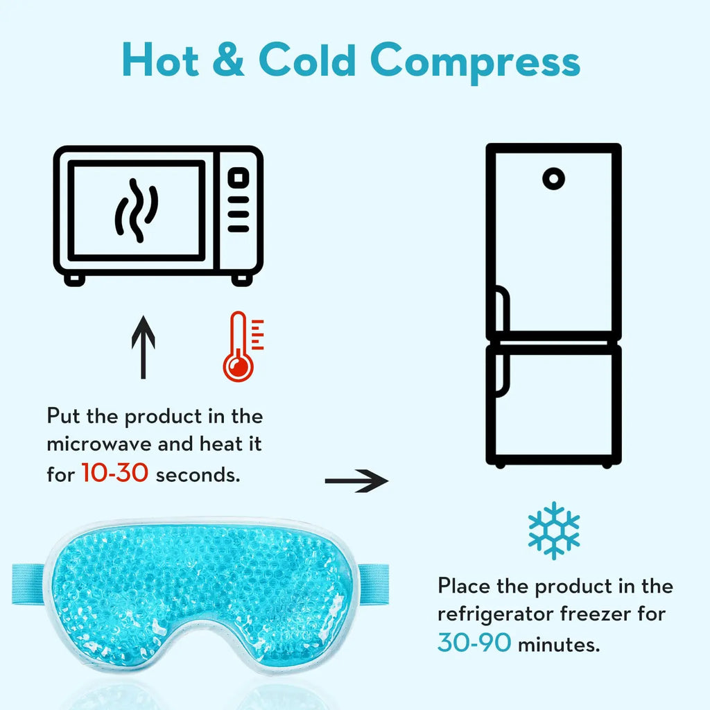 Reusable Cooling Gel Eye Mask - product photo 6