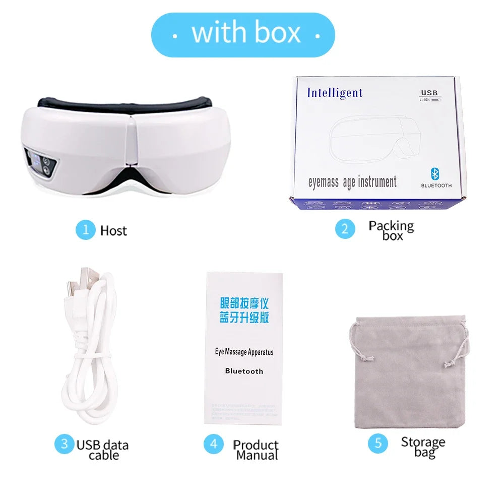 6D Smart Air Compression Eye Massager - product photo 5