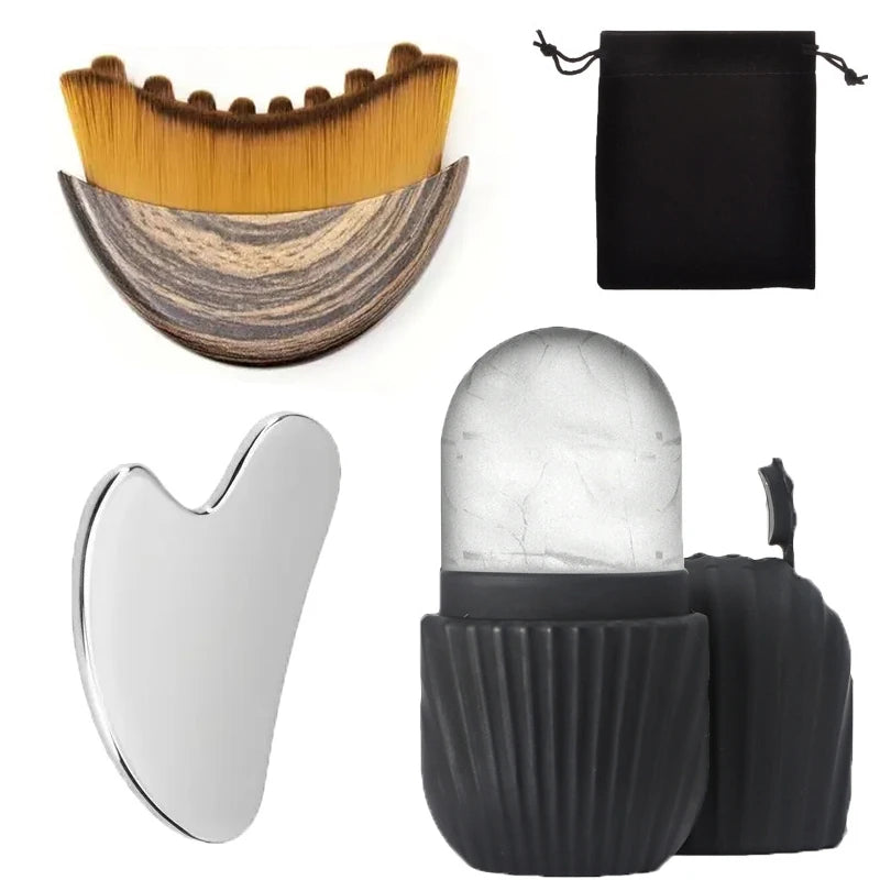 Stainless Steel Gua Sha & Lymphatic Drainage Tool Set